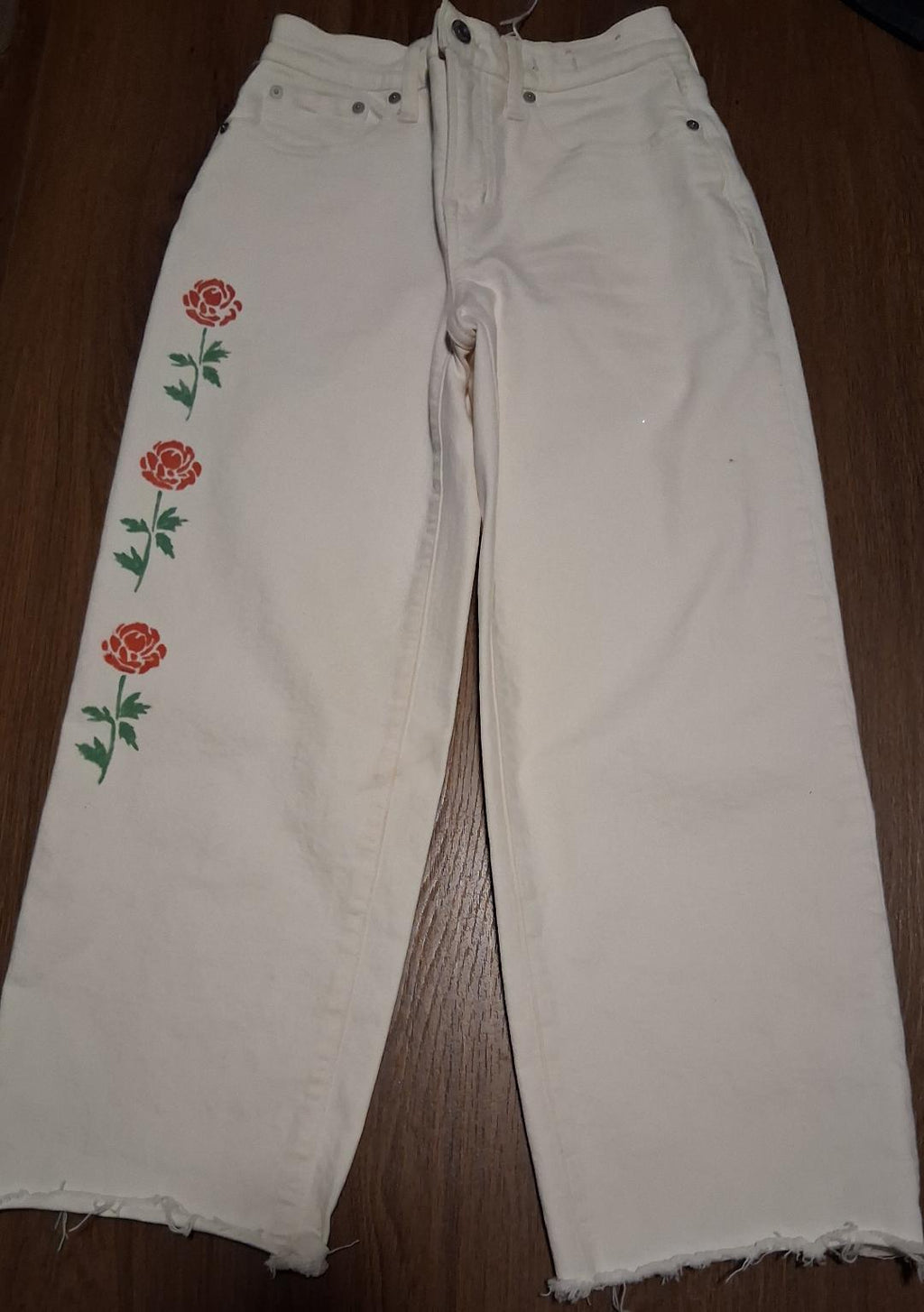 Ladies Flower Pants