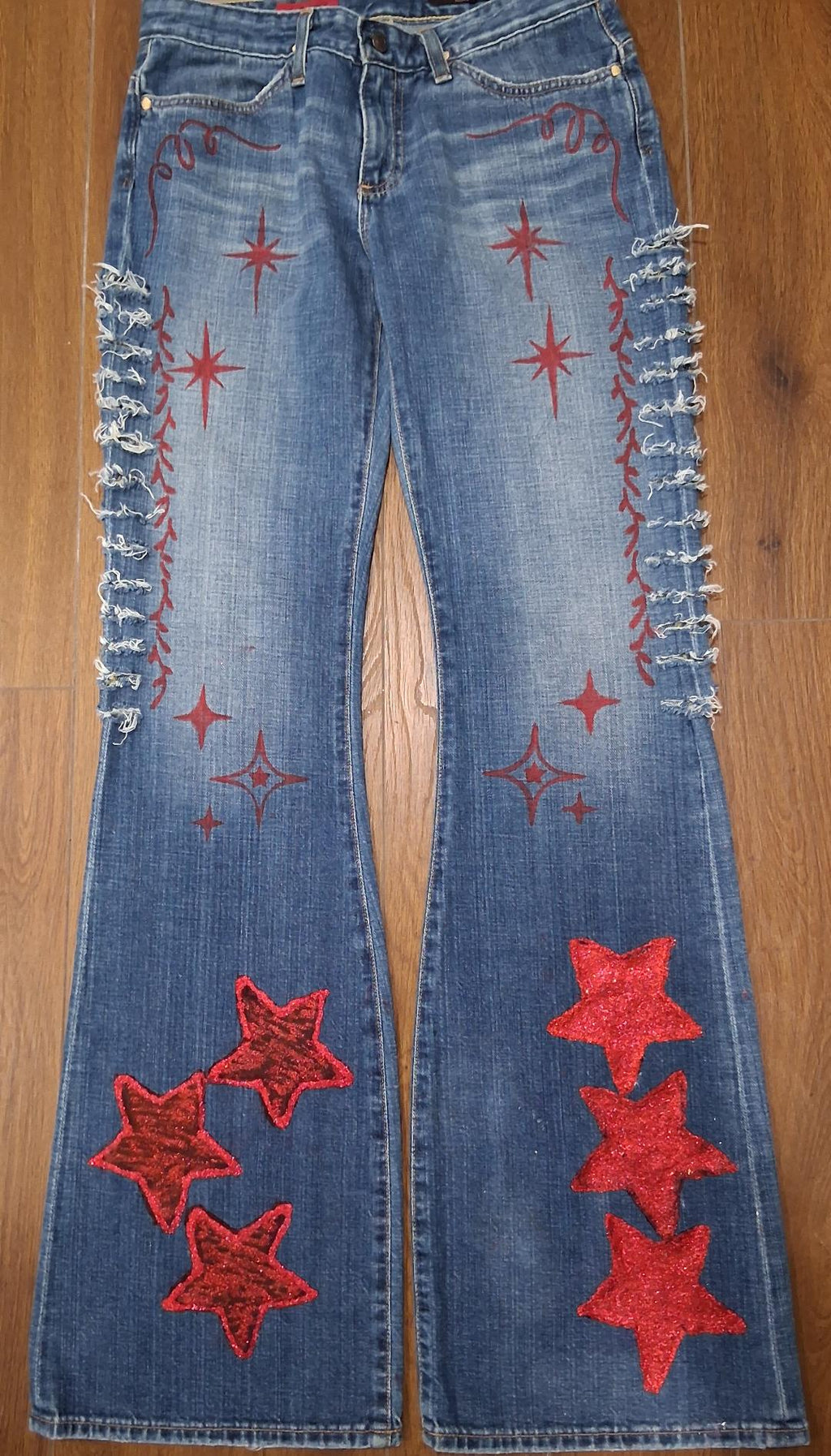 Ladies Ripped Jeans