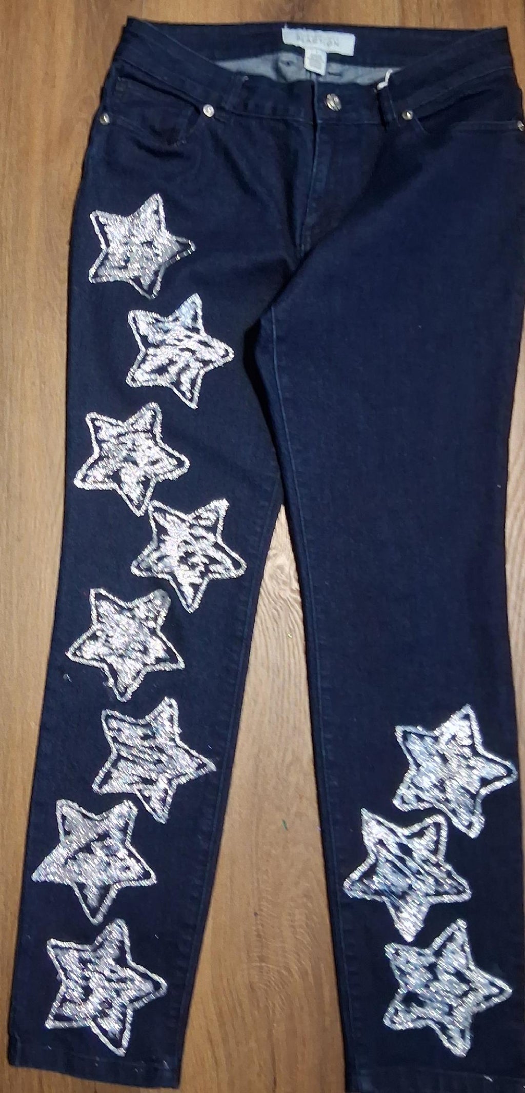 Ladies Star Jeans