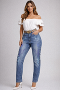 Ladies Ripped Jeans