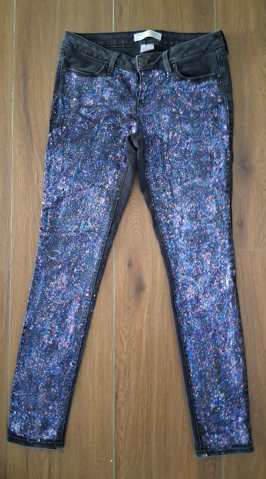 Ladies Shimmering Jeans