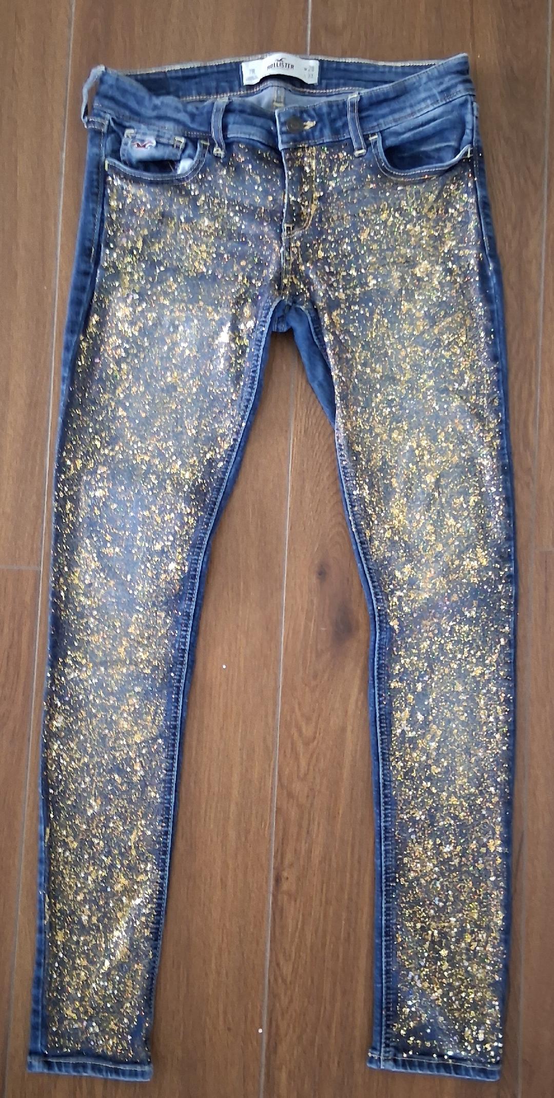 Ladies Shimmering Jeans