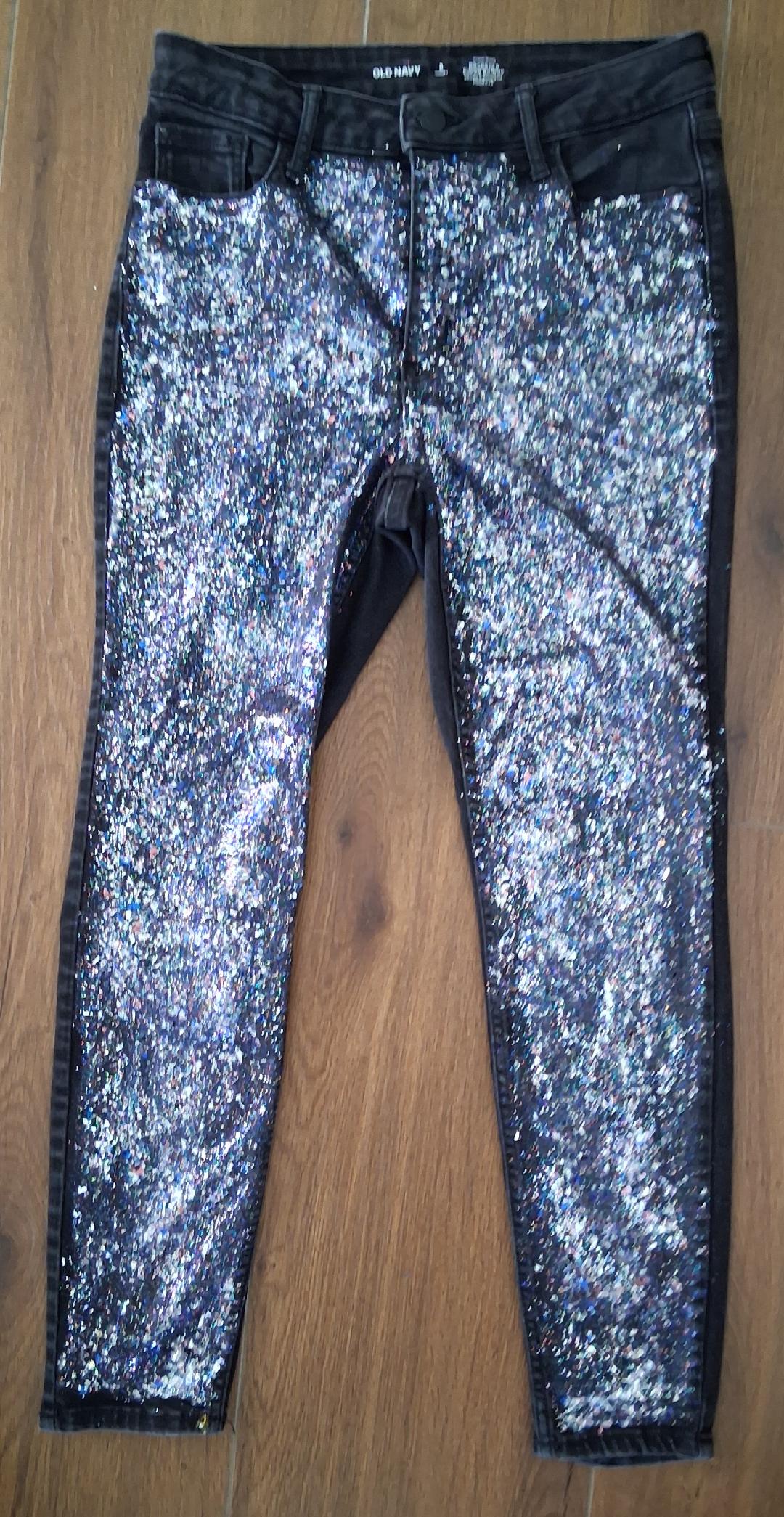 Ladies Shimmering Jeans