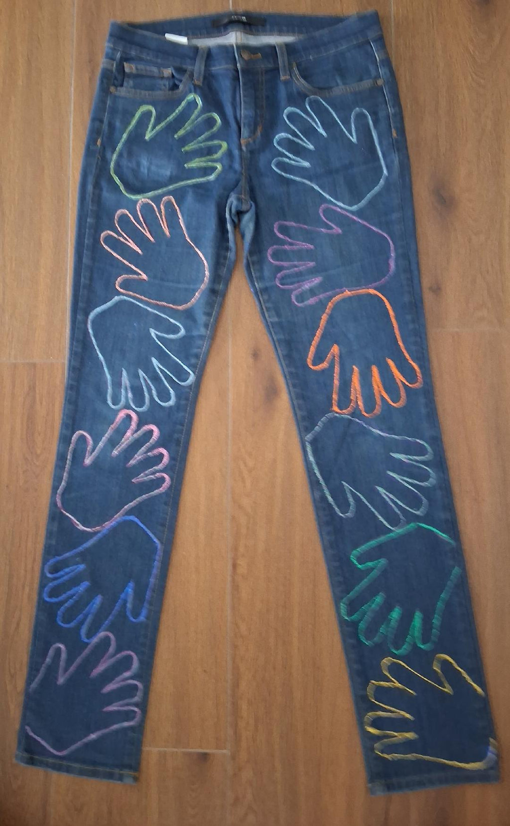Ladies Hand Jeans