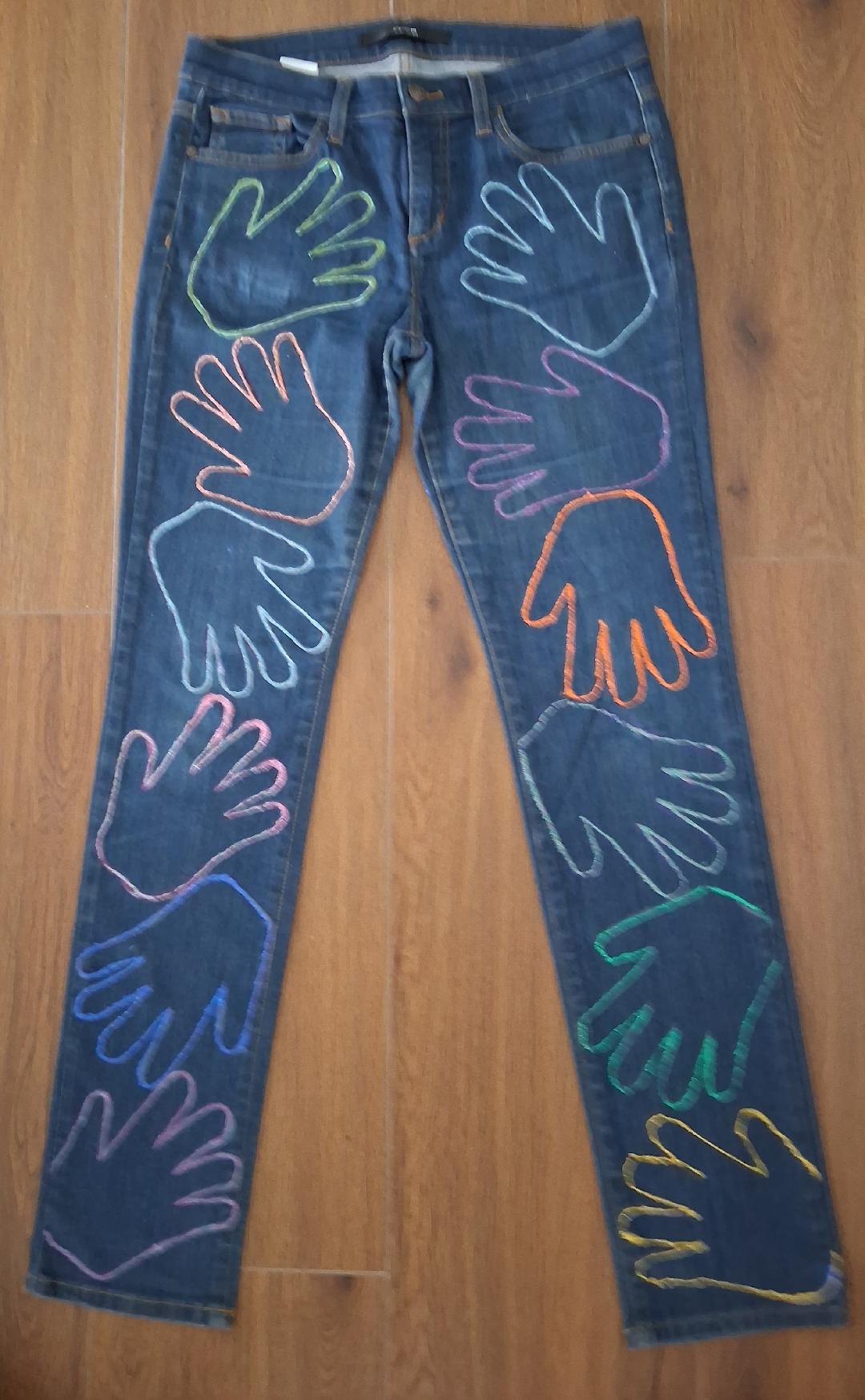 Ladies Hand Jeans