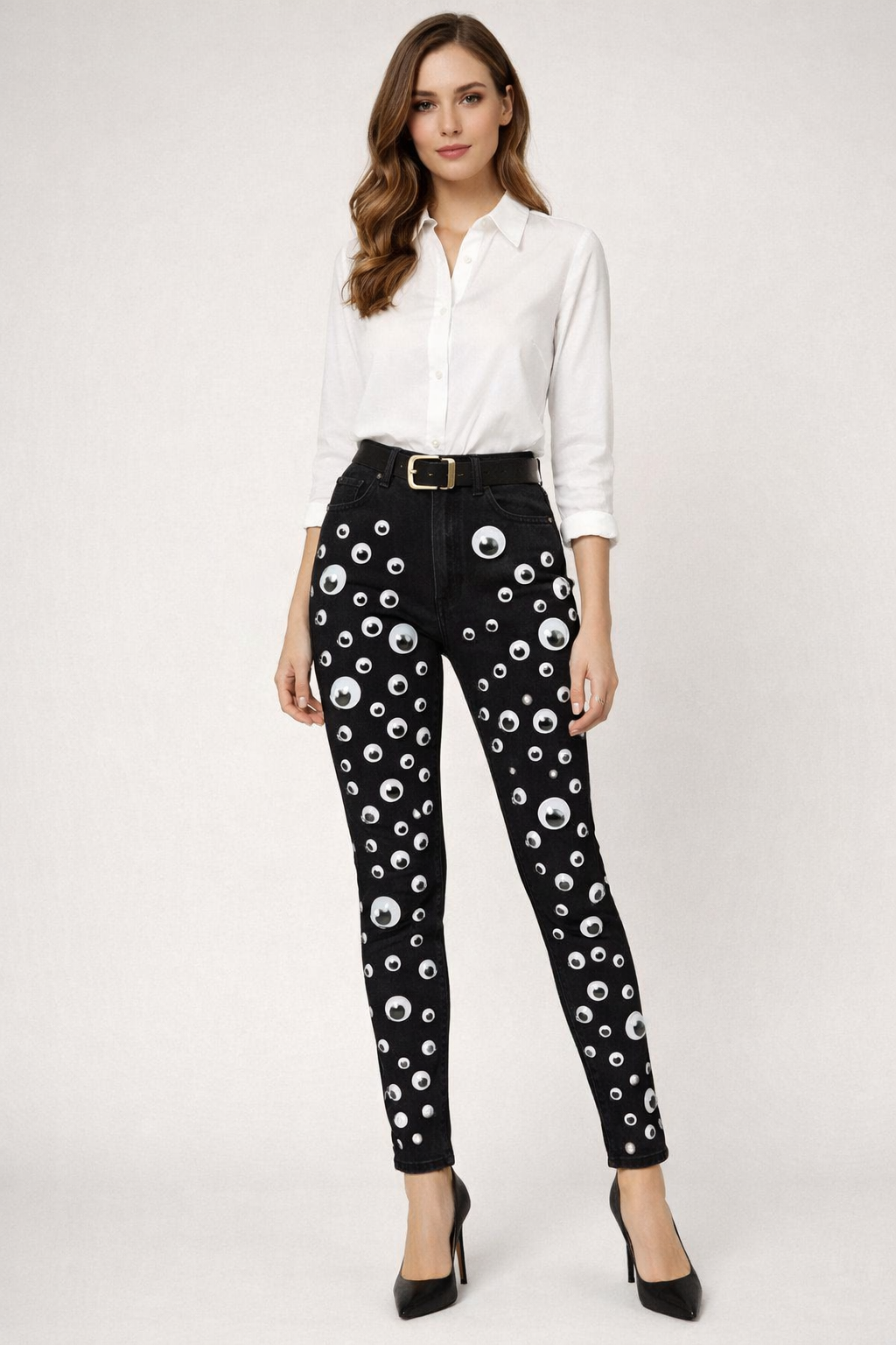 Ladies Eyeball Jeans