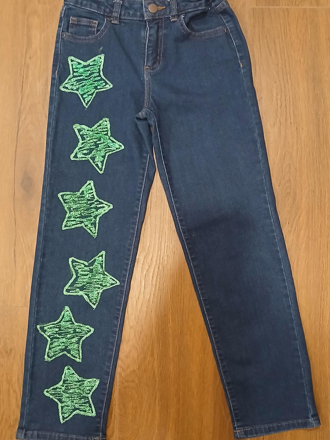 Ladies Star Jeans