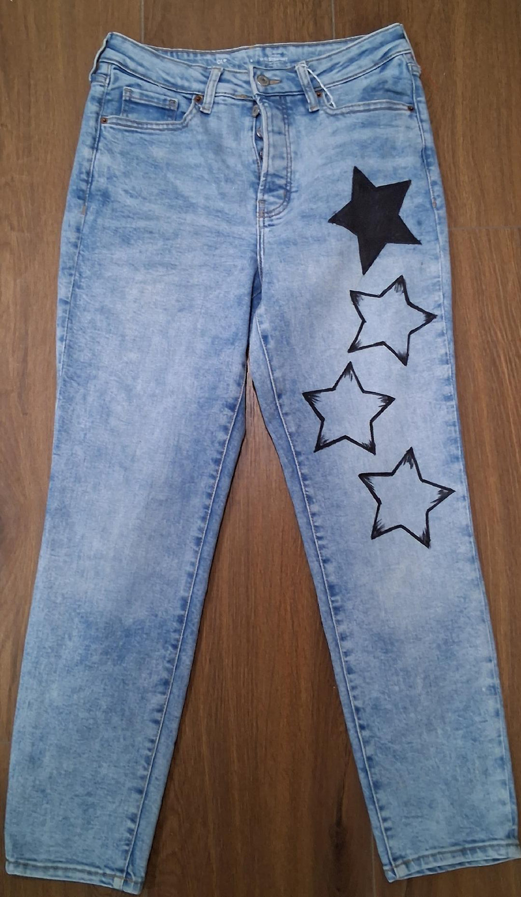 Ladies Star Jeans