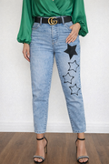 Ladies Star Jeans