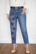 Ladies Star Jeans