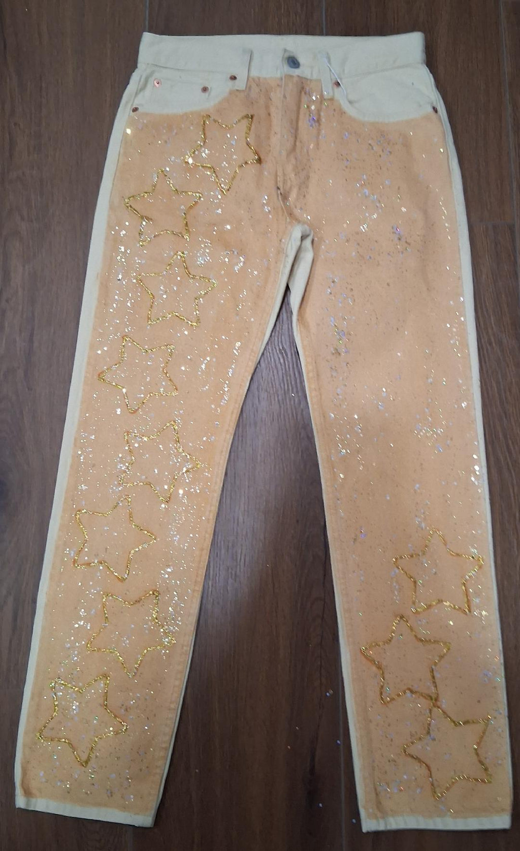 Ladies Shimmering Jeans