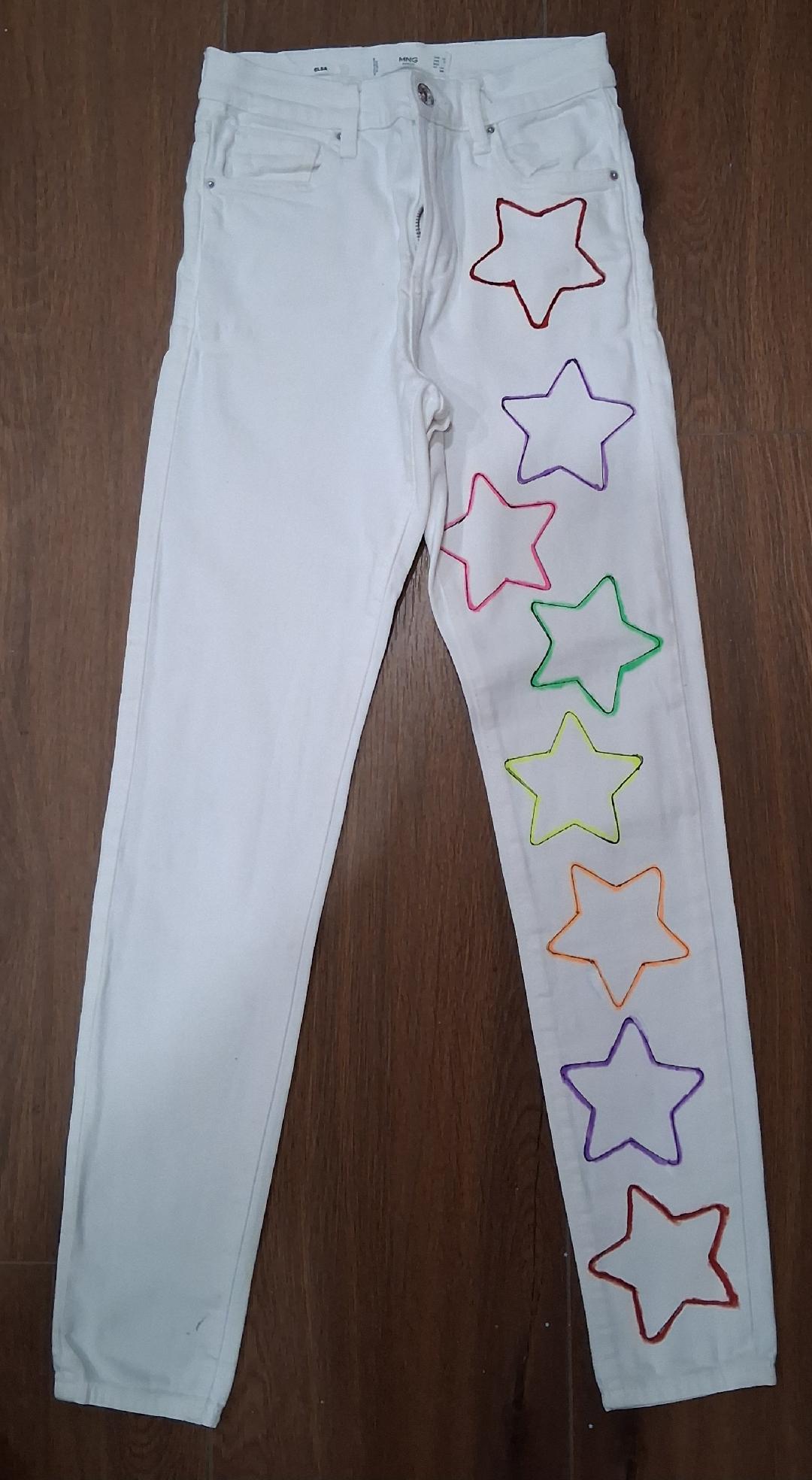 Ladies Star Jeans