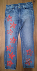 Ladies Star Jeans