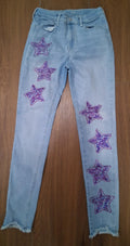 Ladies Star Jeans
