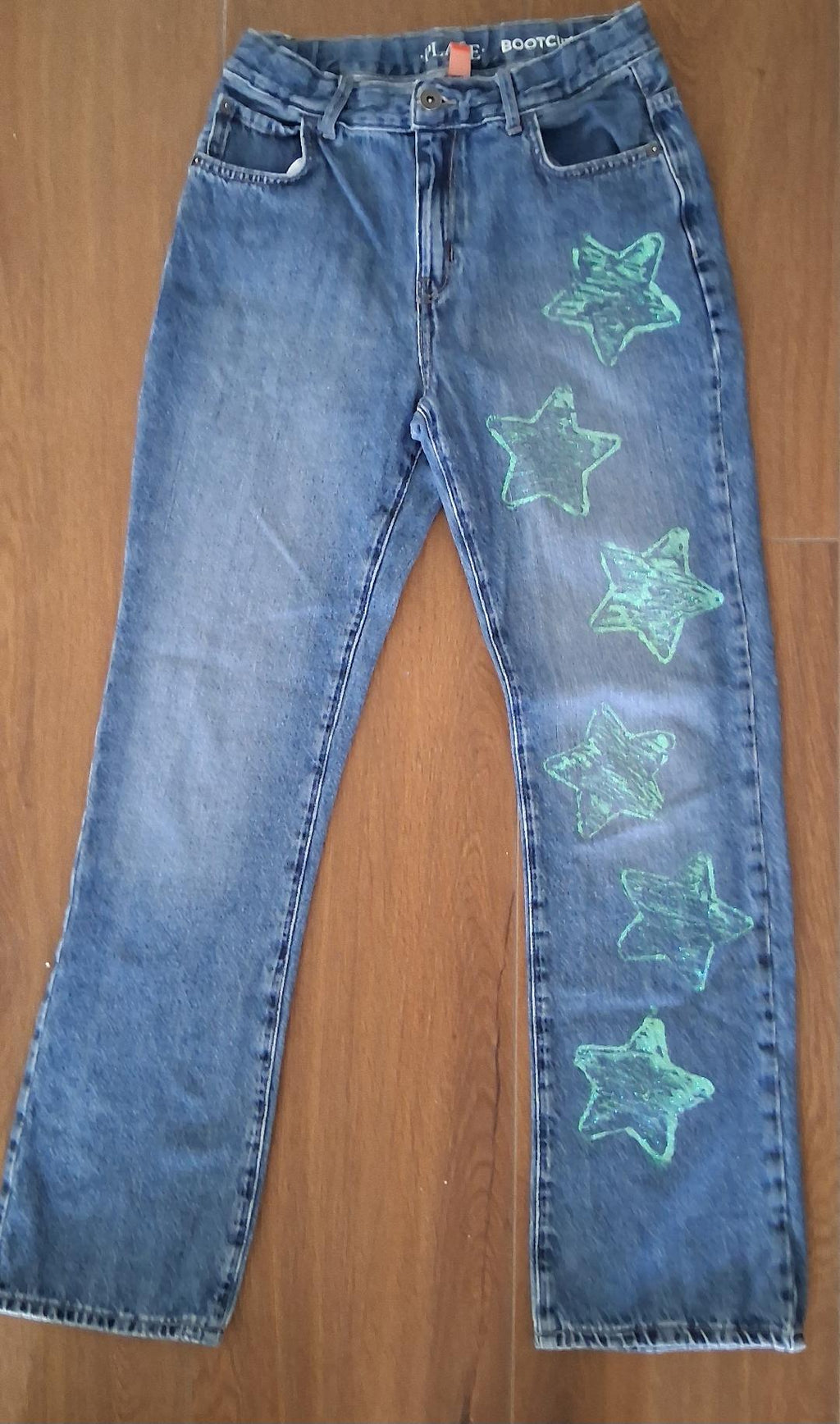 Ladies Star Jeans