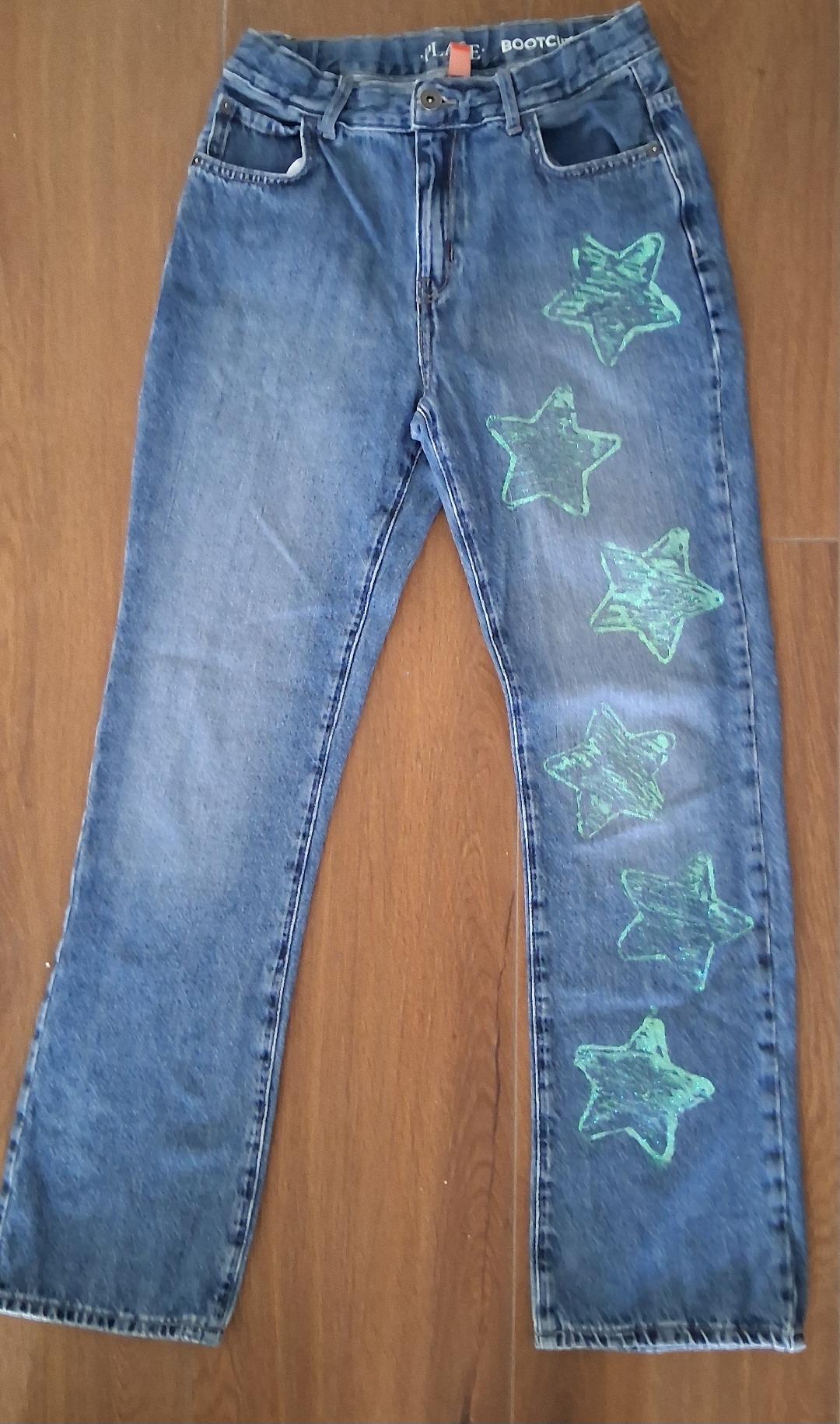 Ladies Star Jeans