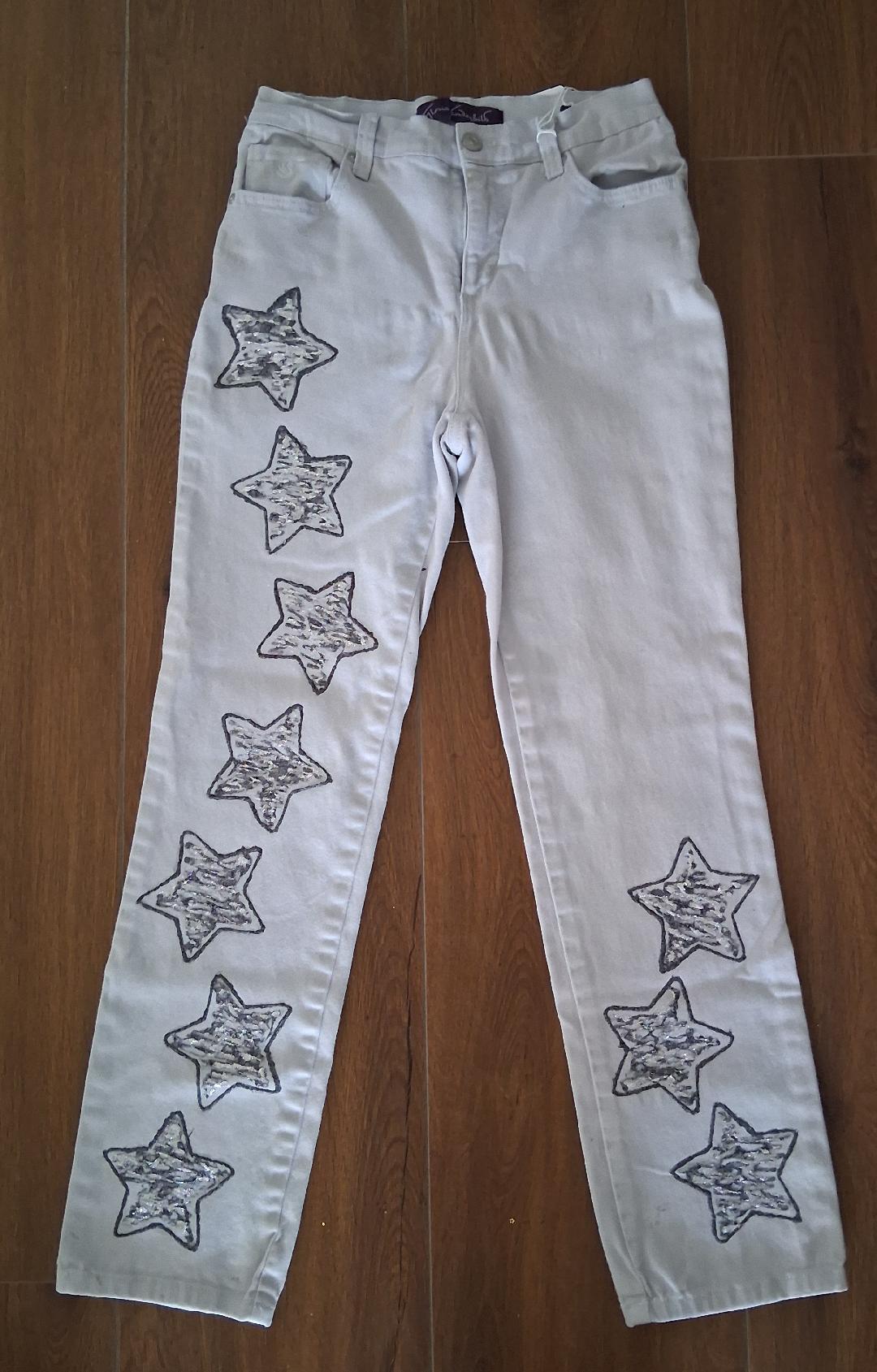 Ladies Star Jeans