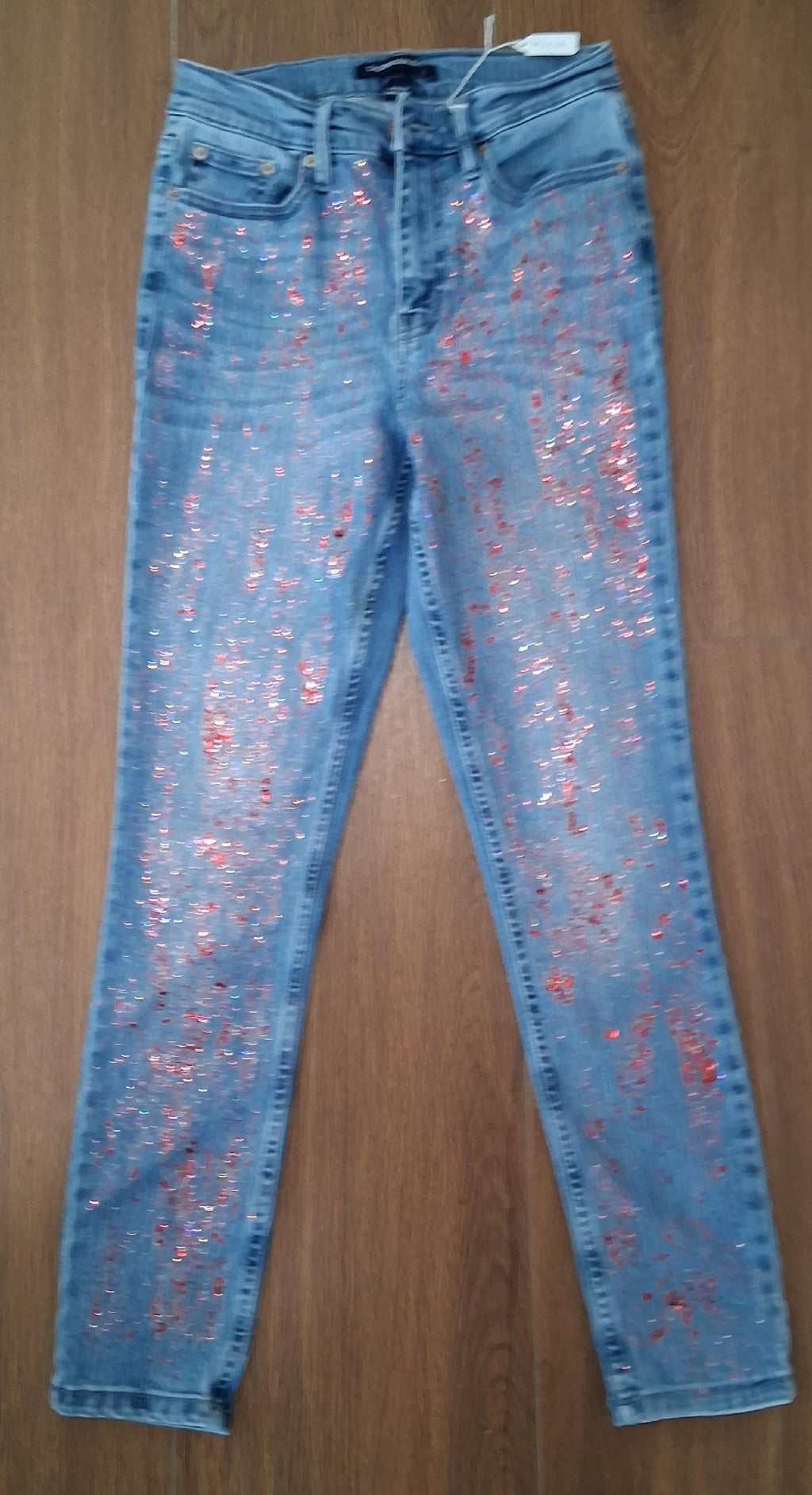Ladies Shimmering Jeans