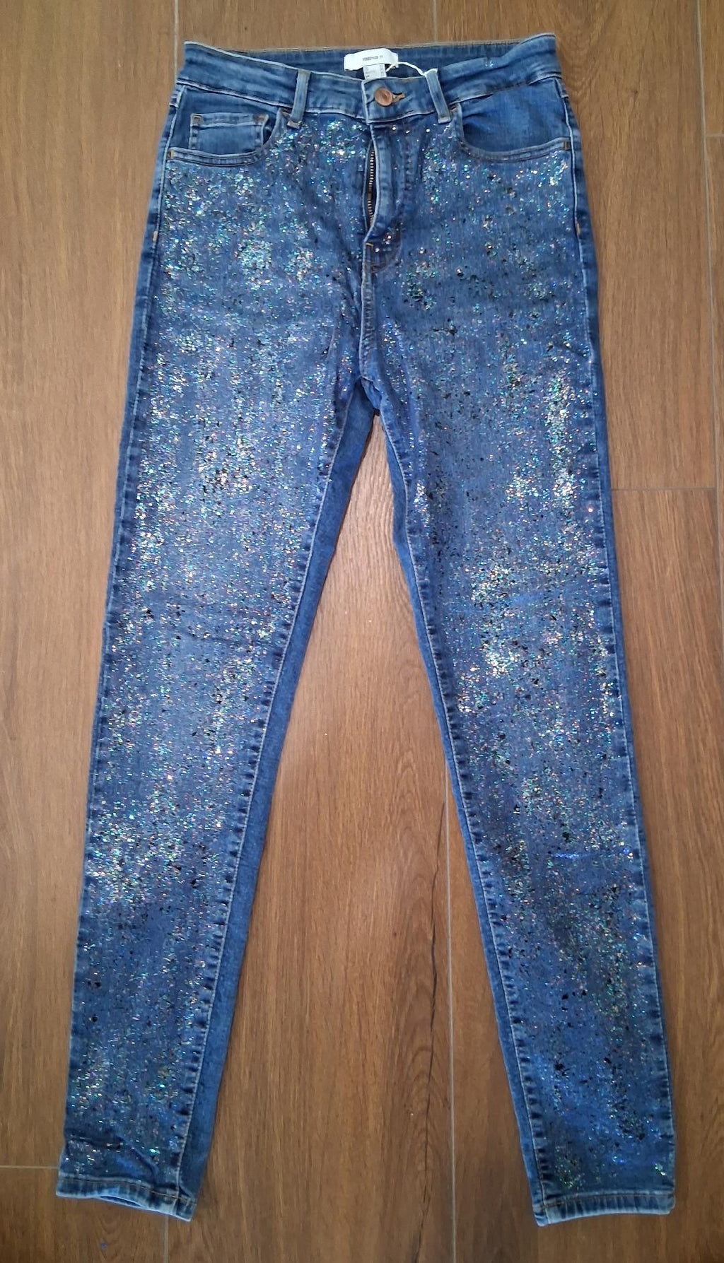 Ladies Shimmering Jeans