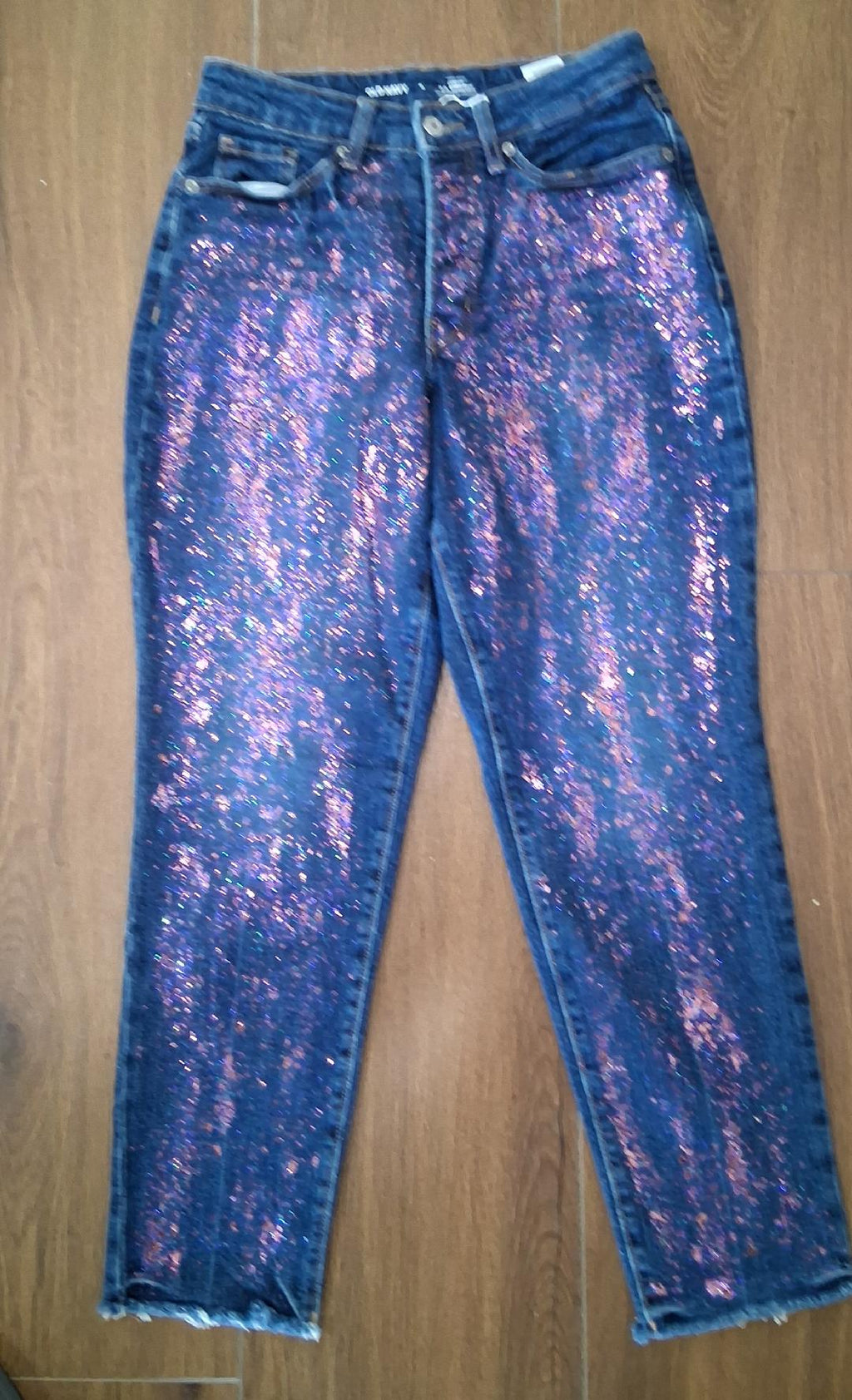 Ladies Shimmering Jeans