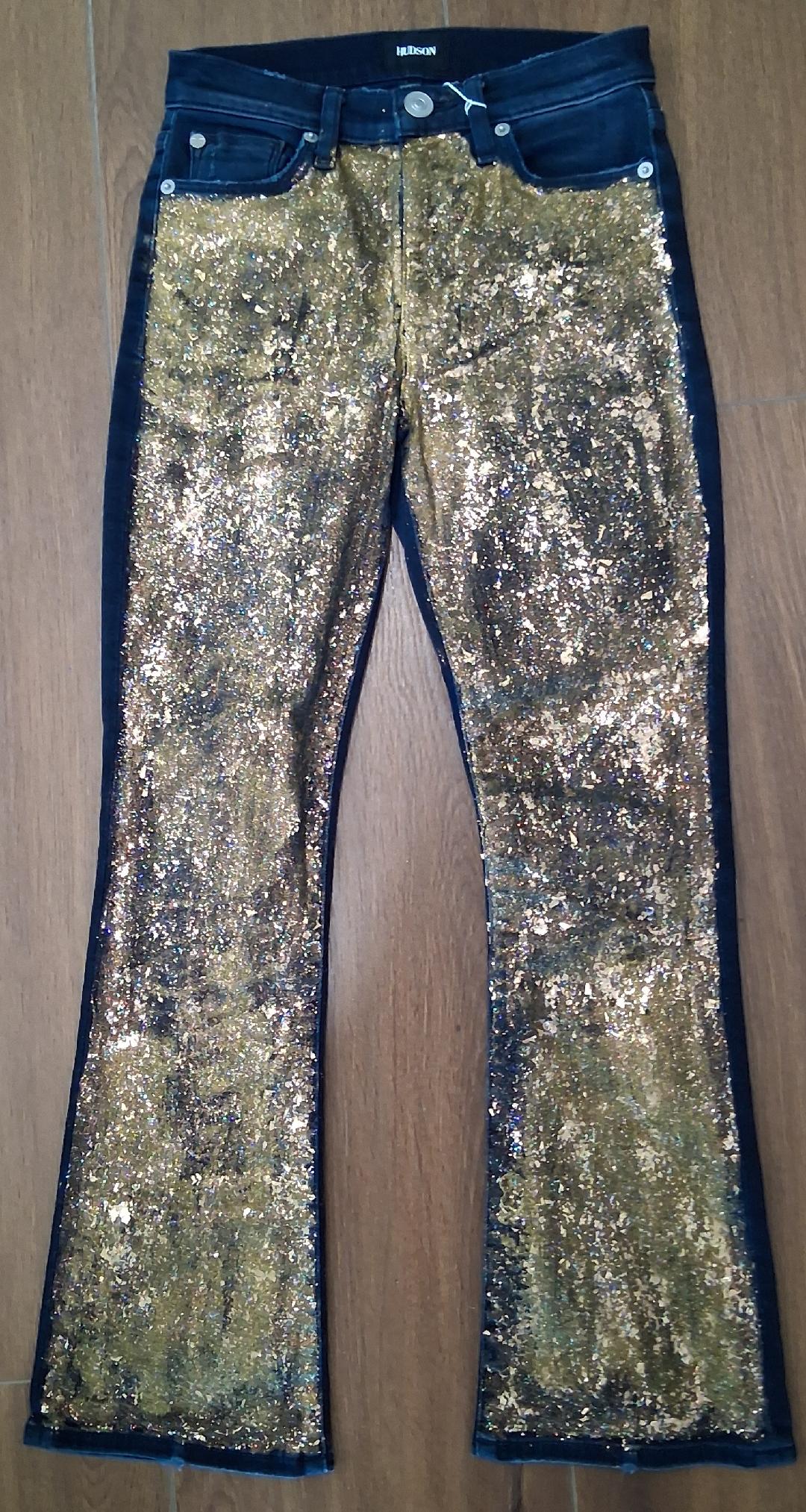Ladies Shimmering Jeans