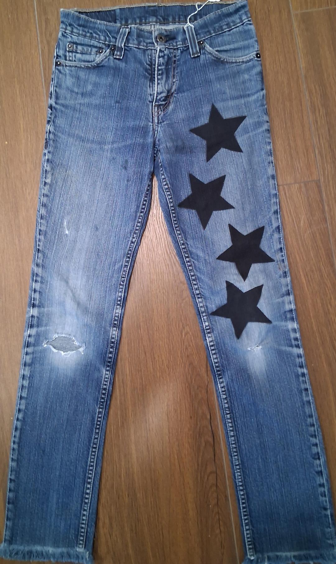 Ladies Star Jeans